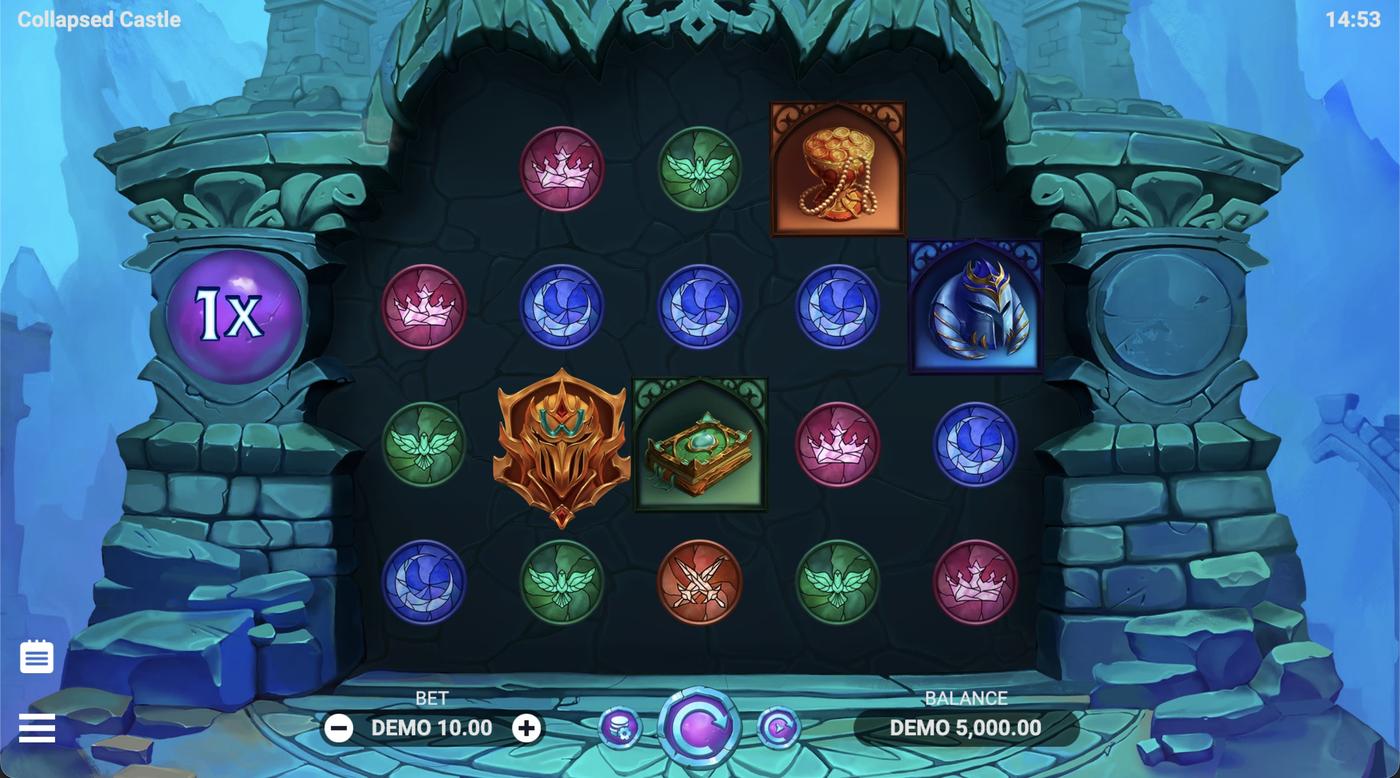 Collapsed Castle: image of main menu