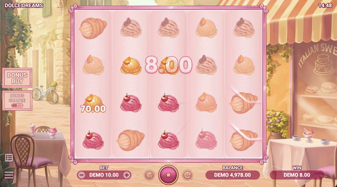 Dolce Dreams: image of winning
