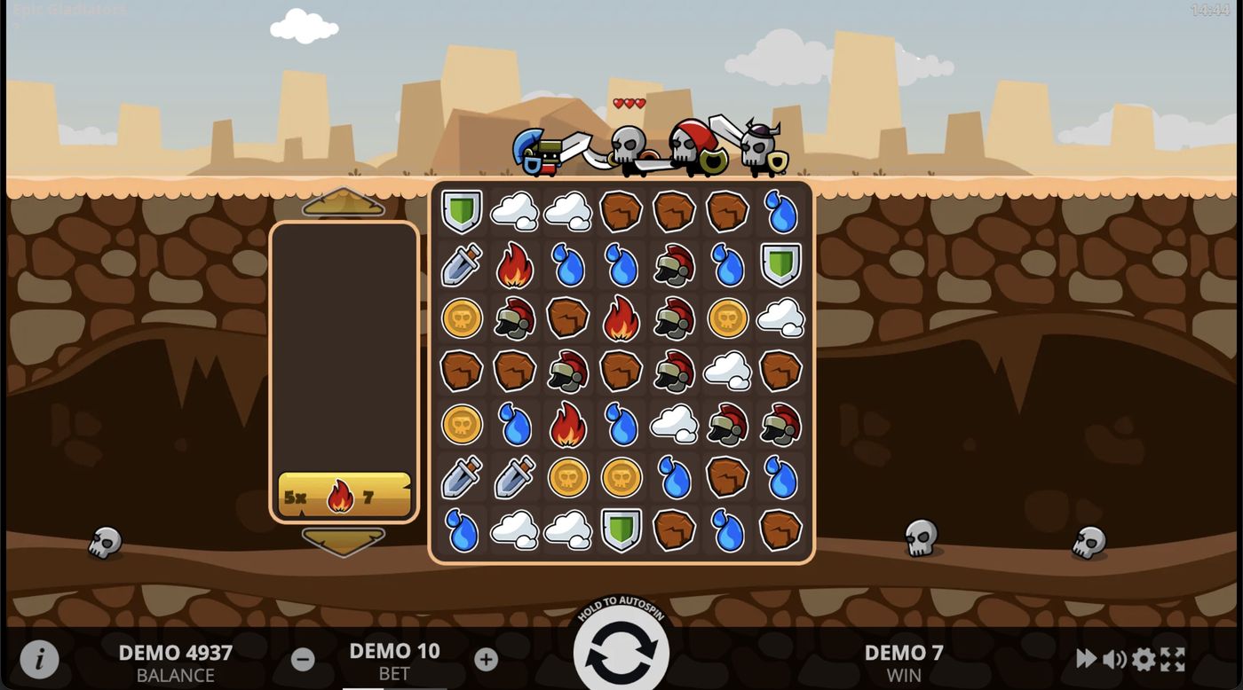 Epic Gladiators: image of winning