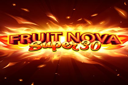 Fruit Super Nova 30 Online Slot Logo