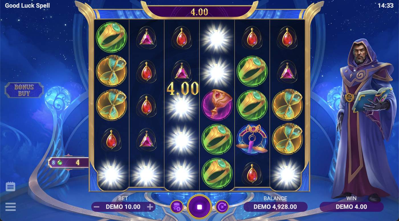 Good Luck Spell: image of winning