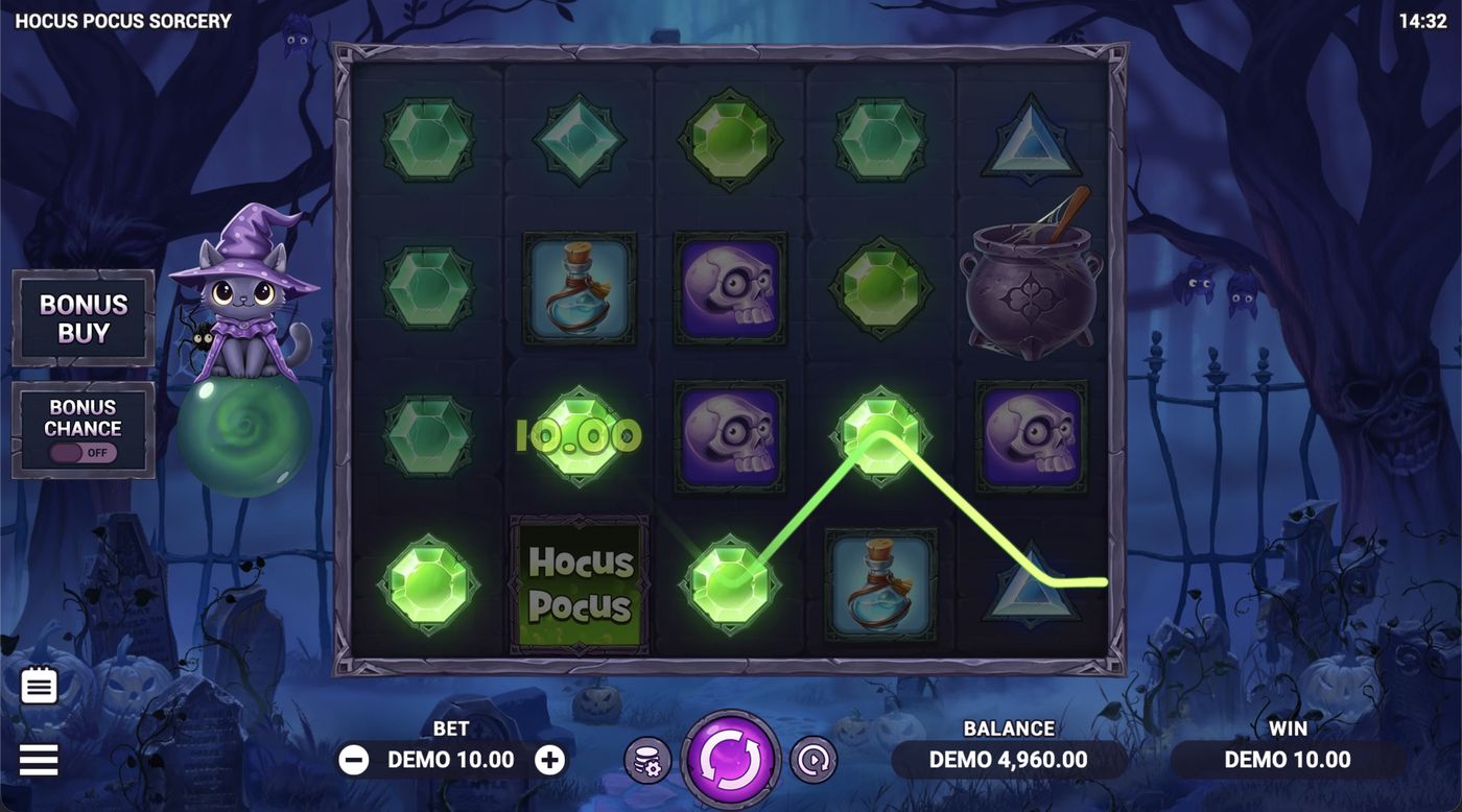 Hocus Pocus Sorcery: image of winning