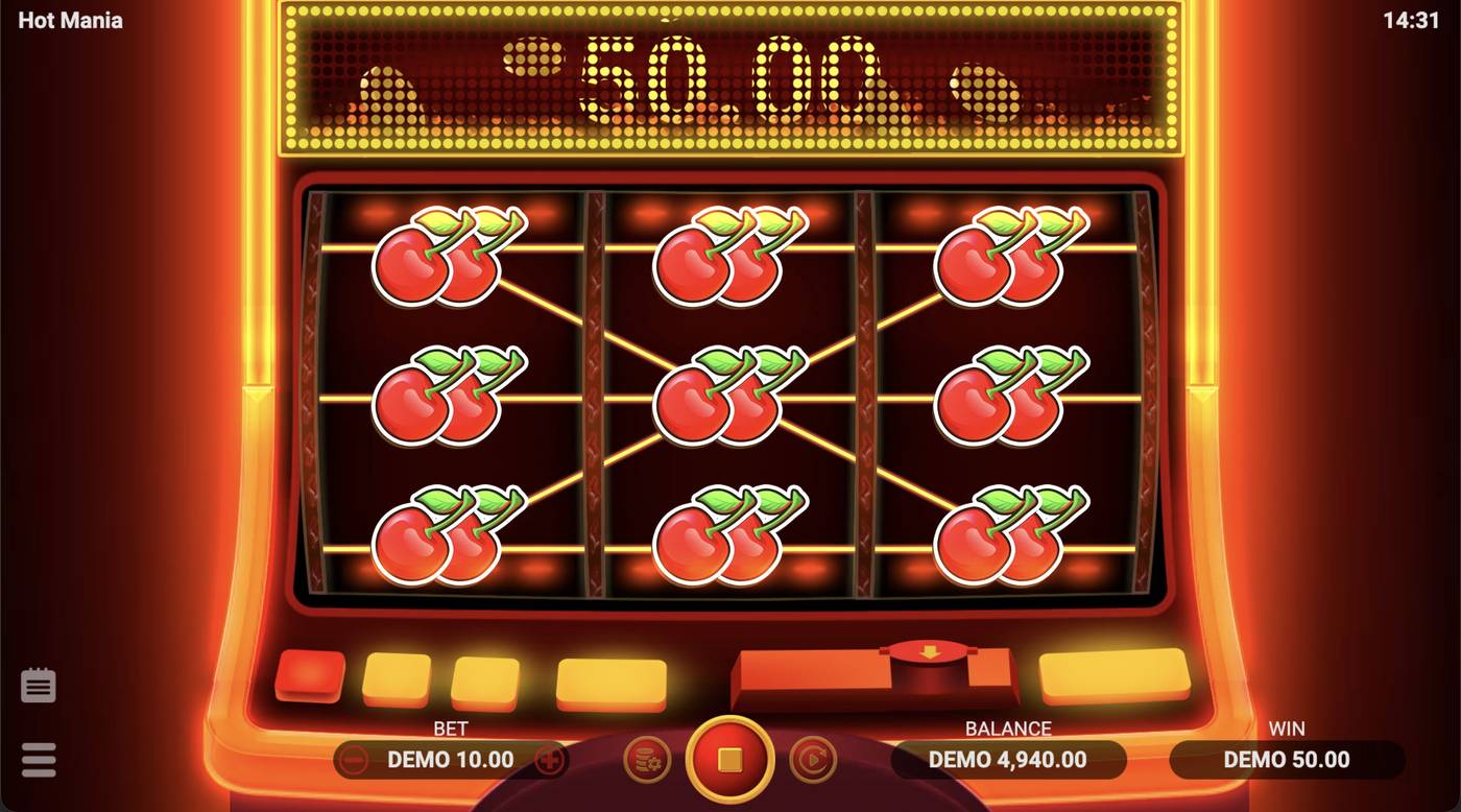 Hot Mania: image of winning