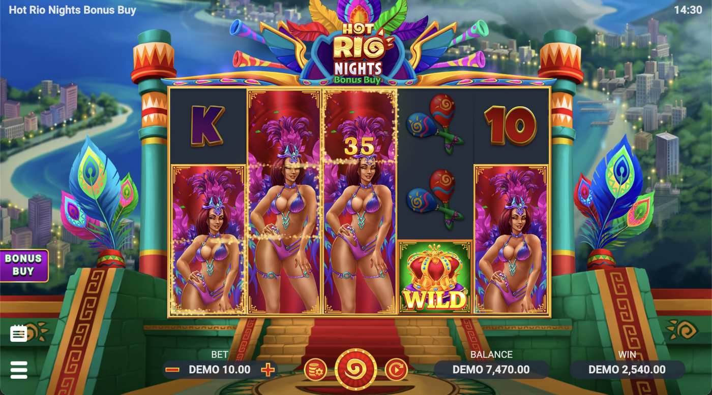 Hot Rio Nights Bonus Buy: image of winning