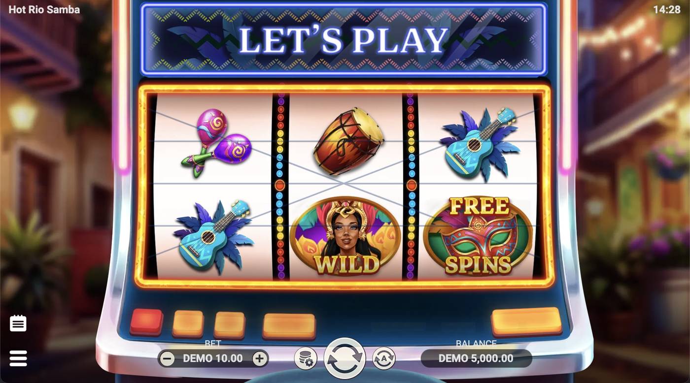 Hot Rio Samba: image of main menu