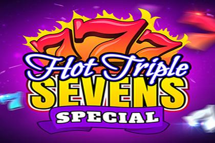 Hot Triple Sevens Special Online Slot Logo