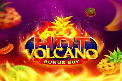 Hot Volcano Bonus Buy Online Slot Logo