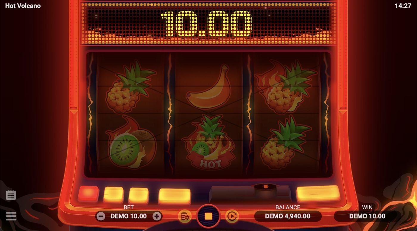Hot Volcano: image of winning
