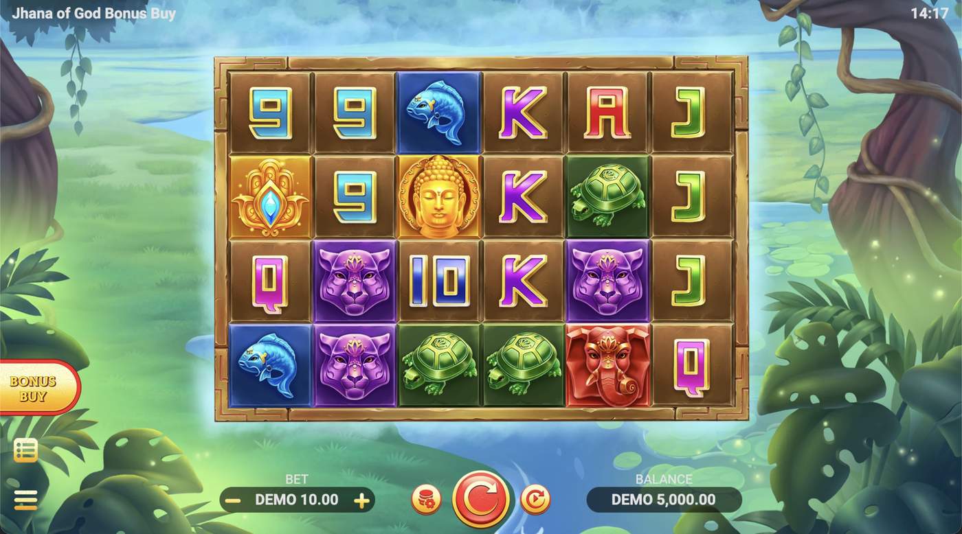 Jhana of God Bonus Buy: image of main menu