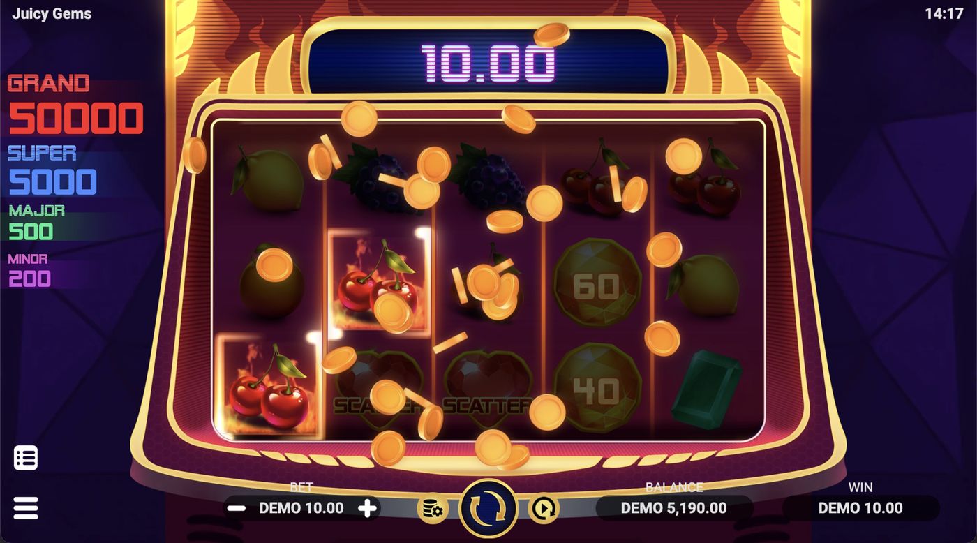 Juicy Gems: image of winning
