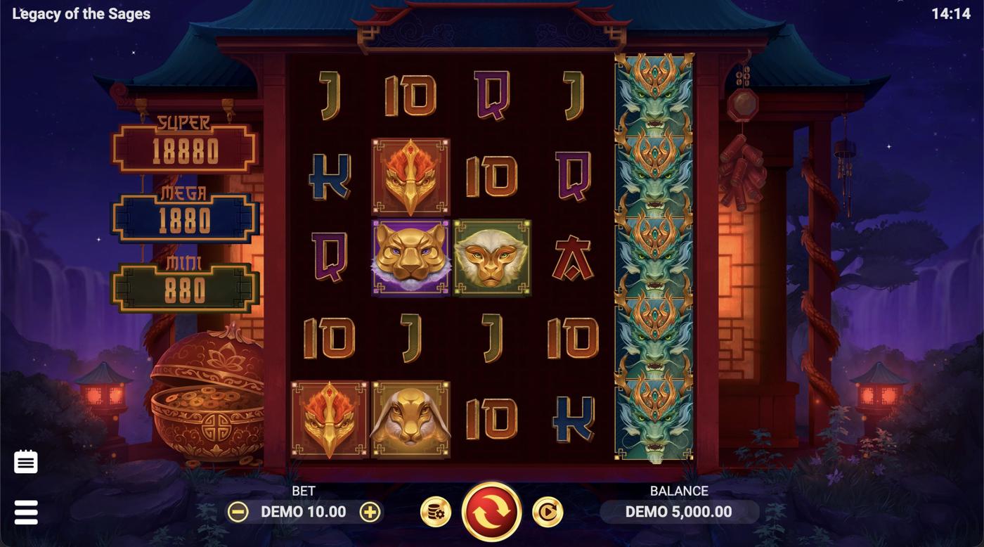 Legacy of the Sages: image of main menu