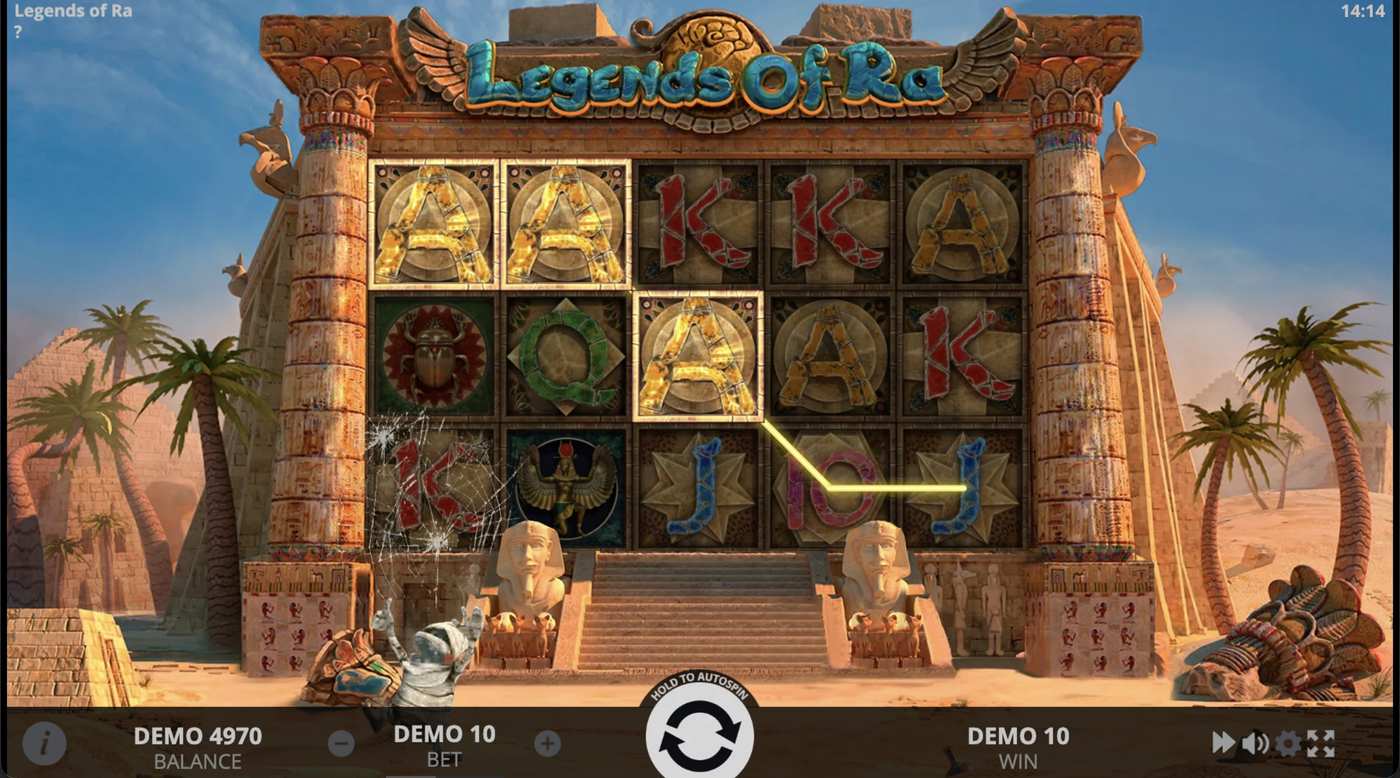 Legend of Ra: image of winning