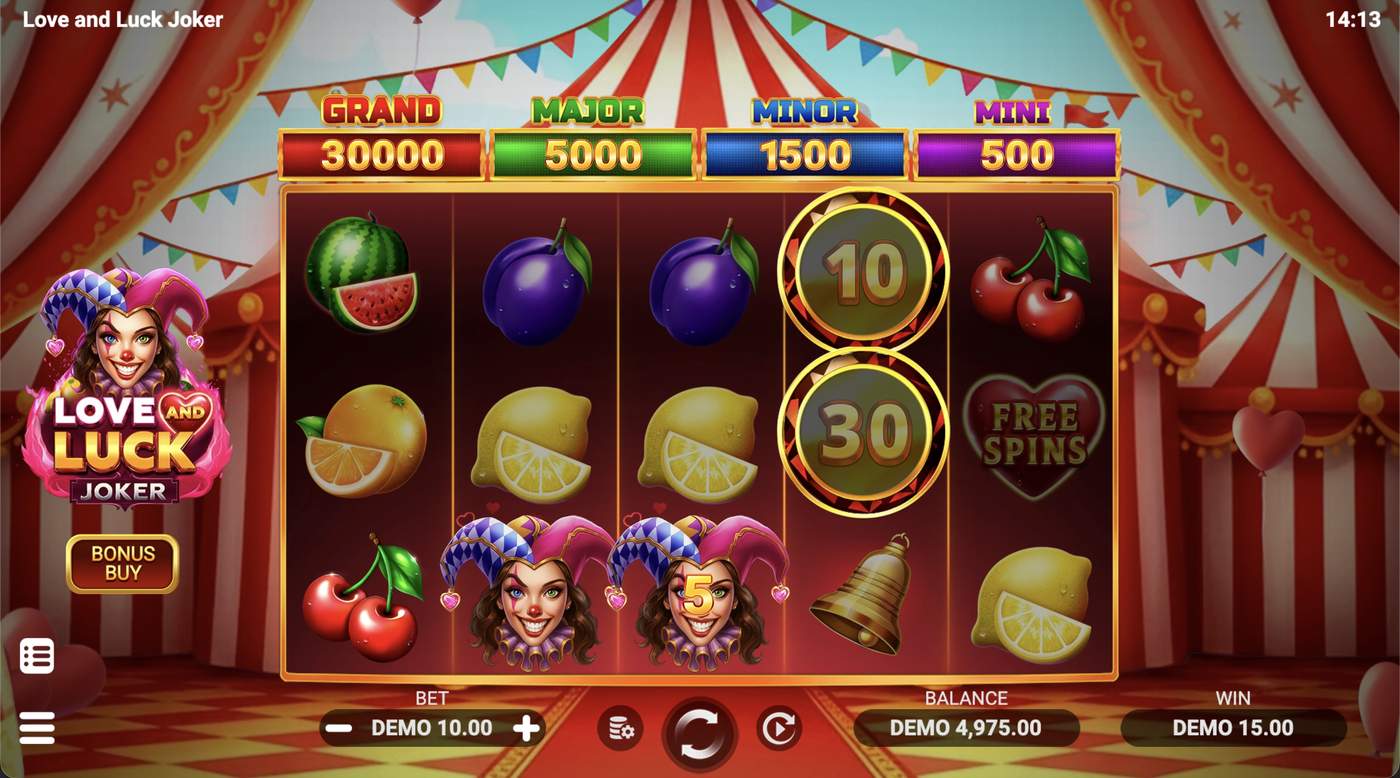 Love and Luck Joker: image of winning