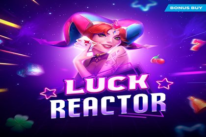 Luck Reactor Online Slot Logo