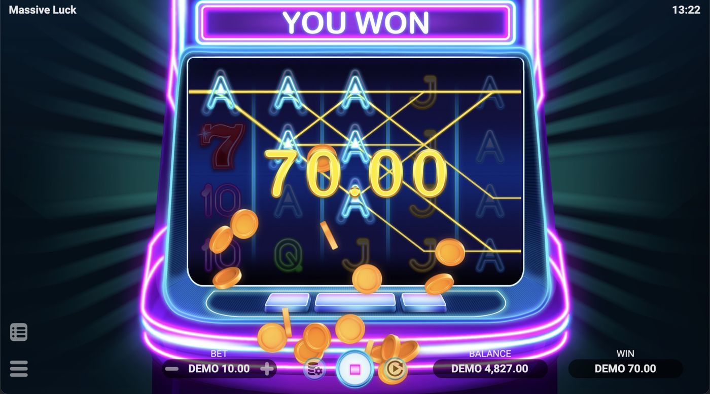 Massive Luck: image of winning
