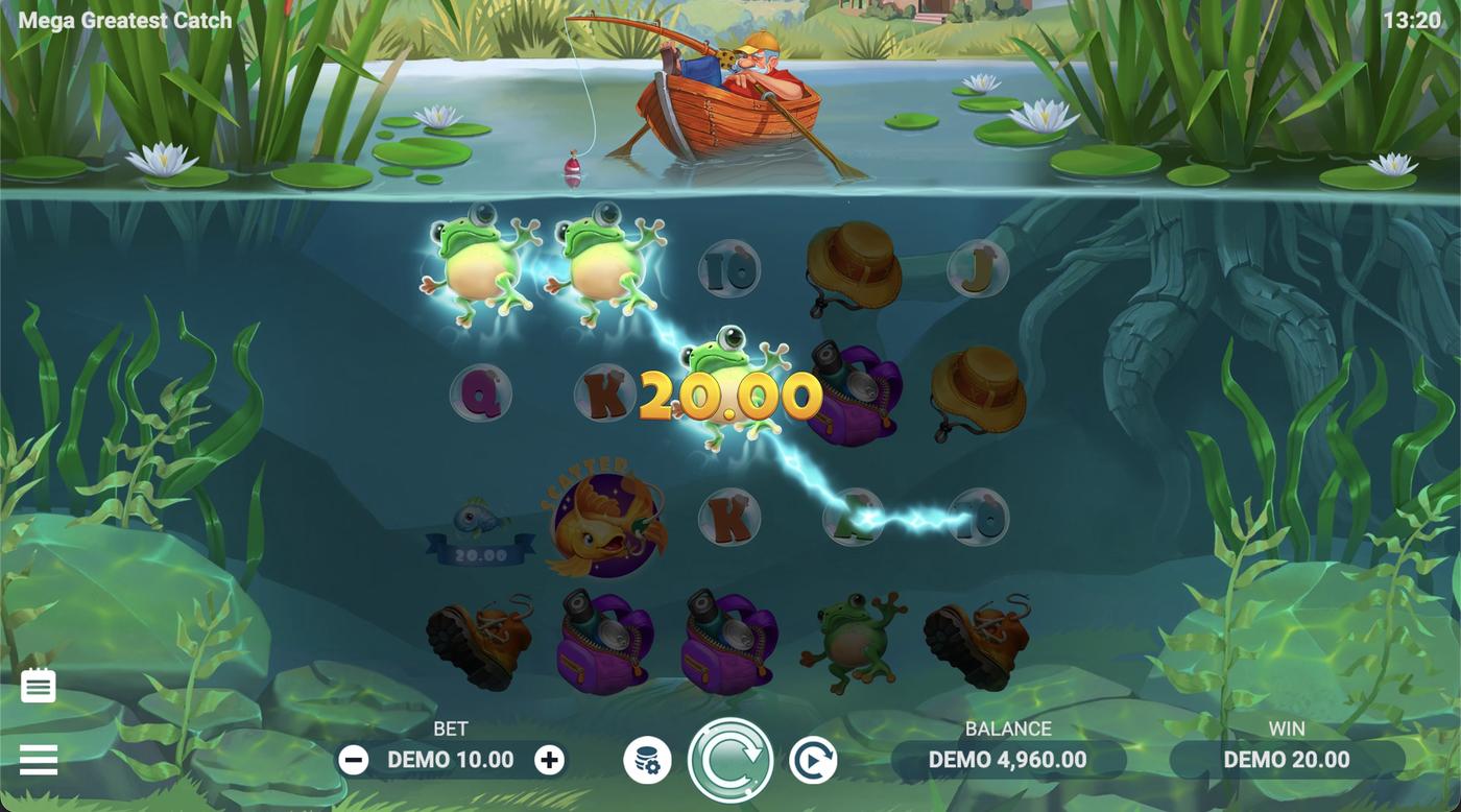 Mega Greatest Catch: image of winning