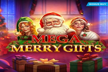 Mega Merry Gifts Online Slot Logo