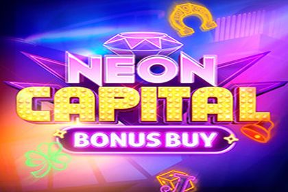 Neon Capital Bonus Buy Online Slot Logo