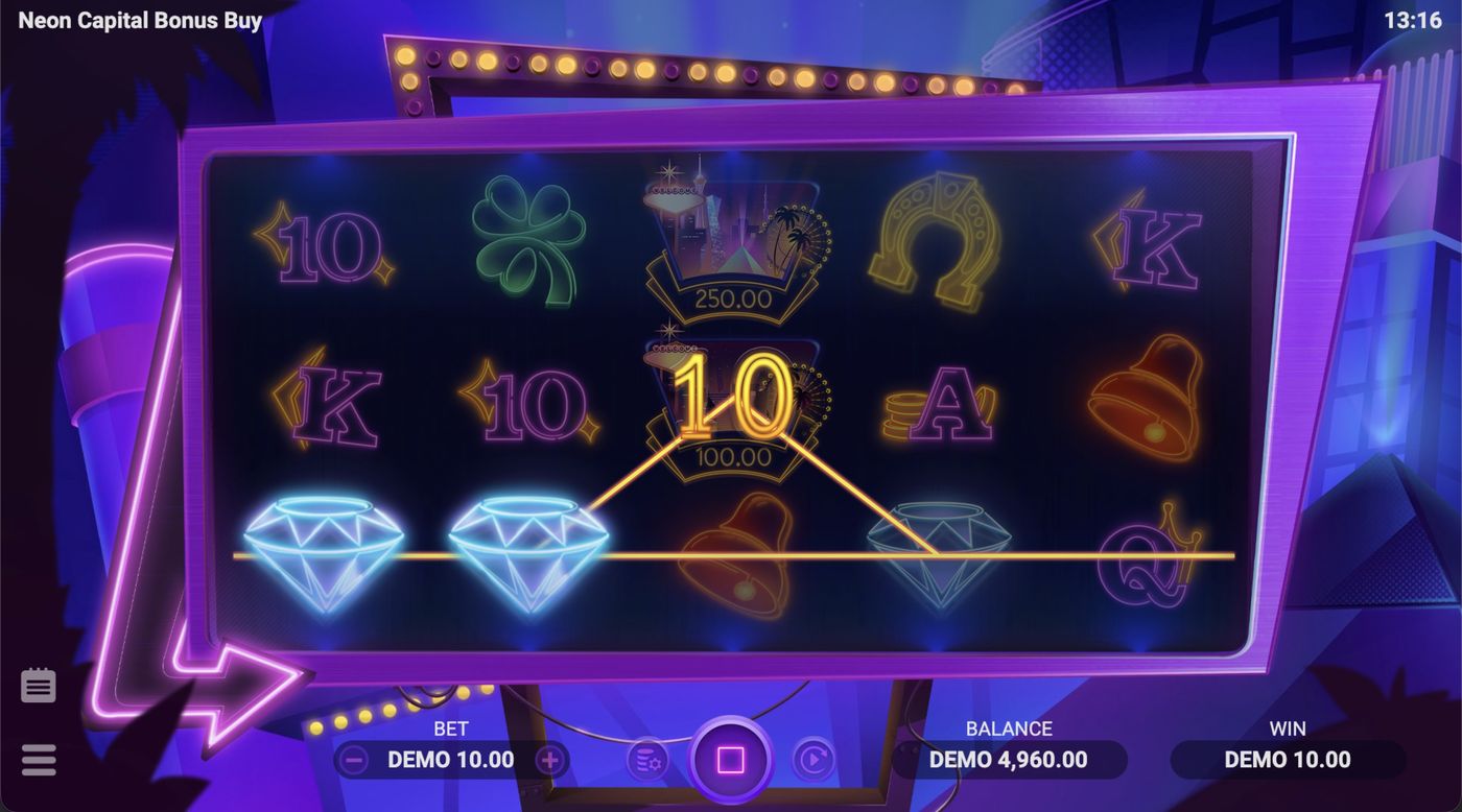 Neon Capital Bonus Buy: image of winning