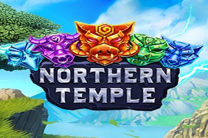 Northern Temple Online Slot Logo