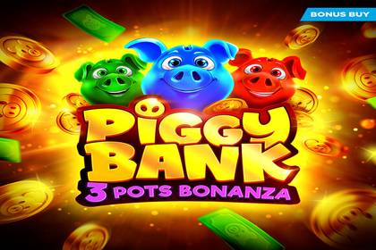 Piggy Bank: 3 Pots Bonanza Online Slot Logo