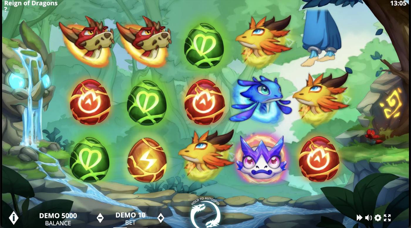 Reign of Dragons: image of main menu