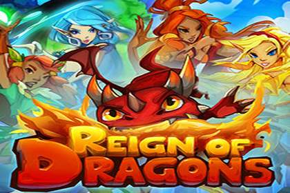 Reign of Dragons Online Slot Logo