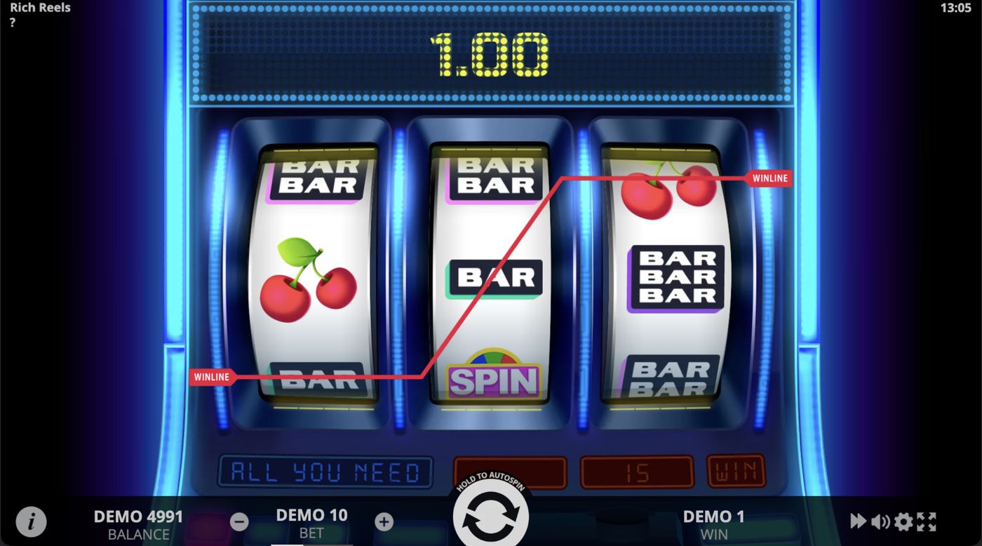 Rich Reels: image of winning