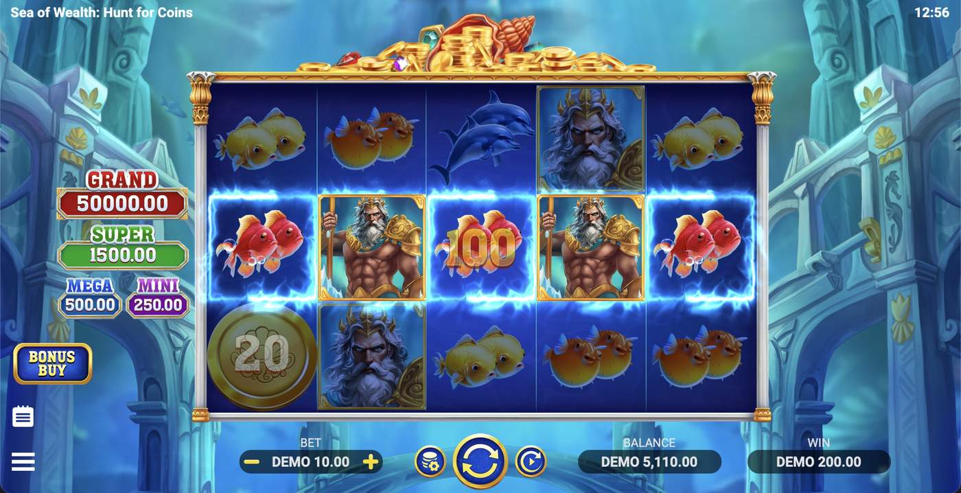 Sea of Wealth: Hunt for Coins: image of winning