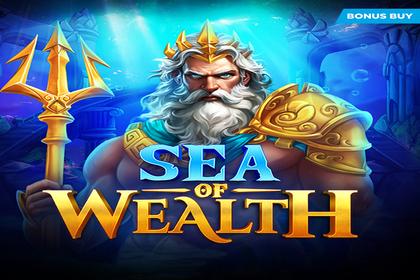 Sea of Wealth Online Slot Logo