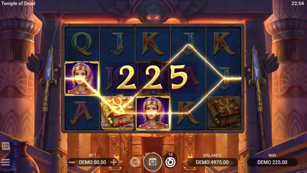 Temple of Dead: image of winning