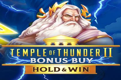 Temple of Thunder II Bonus Buy Online Slot Logo