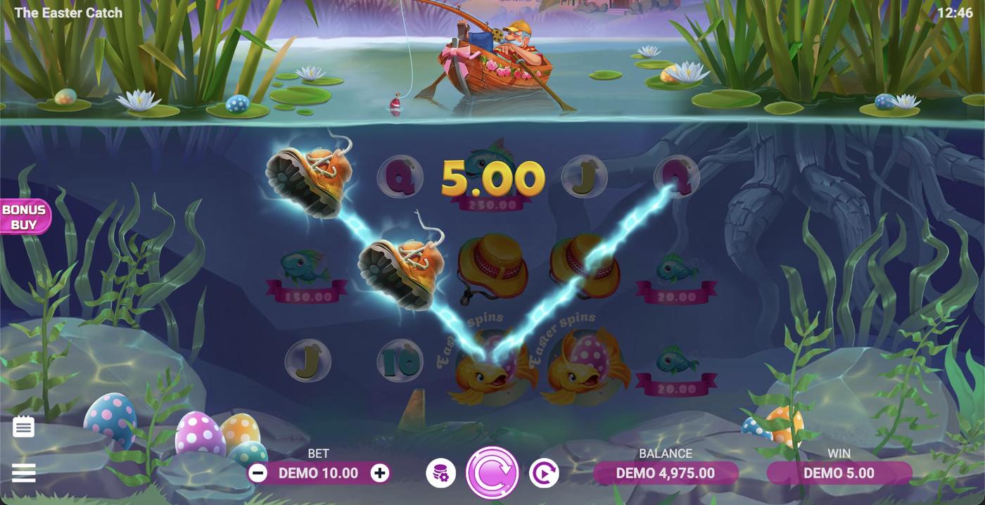 The Easter Catch: image of winning
