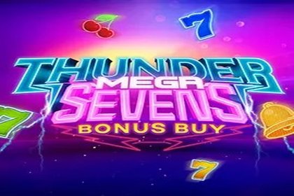 Thunder Mega Sevens Bonus Buy Online Slot Logo