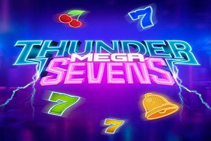 Thunder Mega Sevens Online Slot Logo