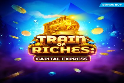 Train of Riches: Capital Express Online Slot Logo
