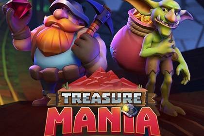 Treasure Mania Online Slot Logo