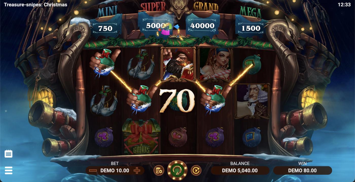 Treasure Snipes: Christmas: image of winning