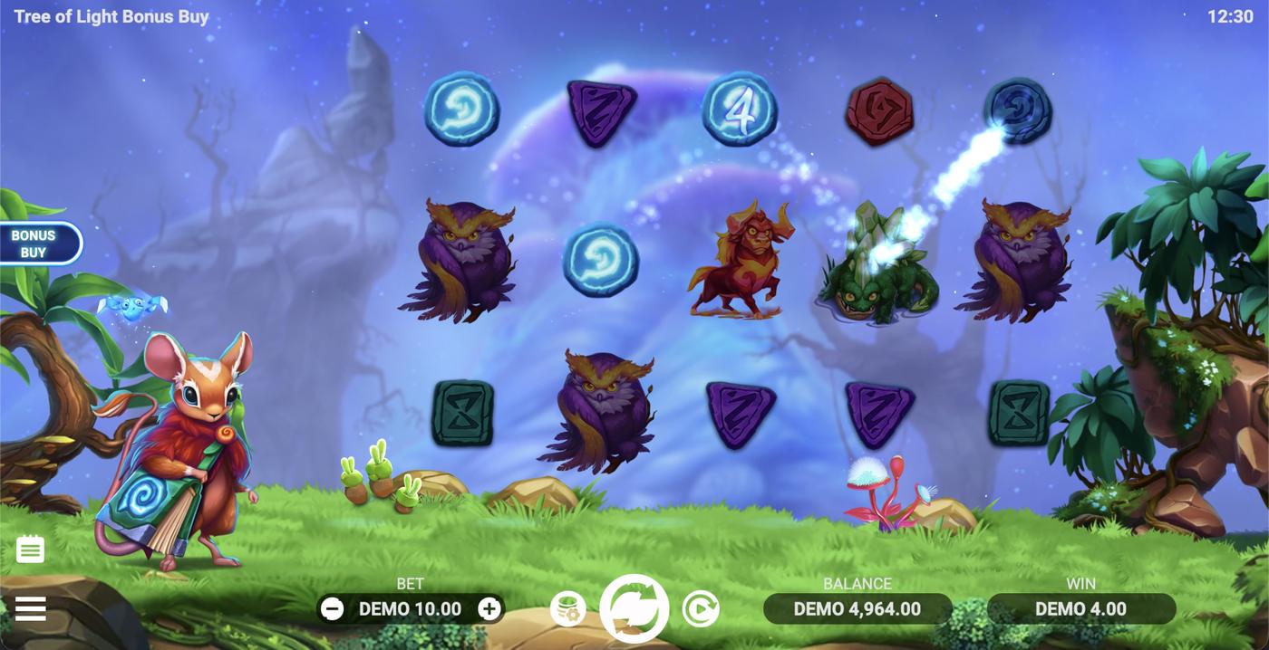 Tree of Light Bonus Buy: image of winning