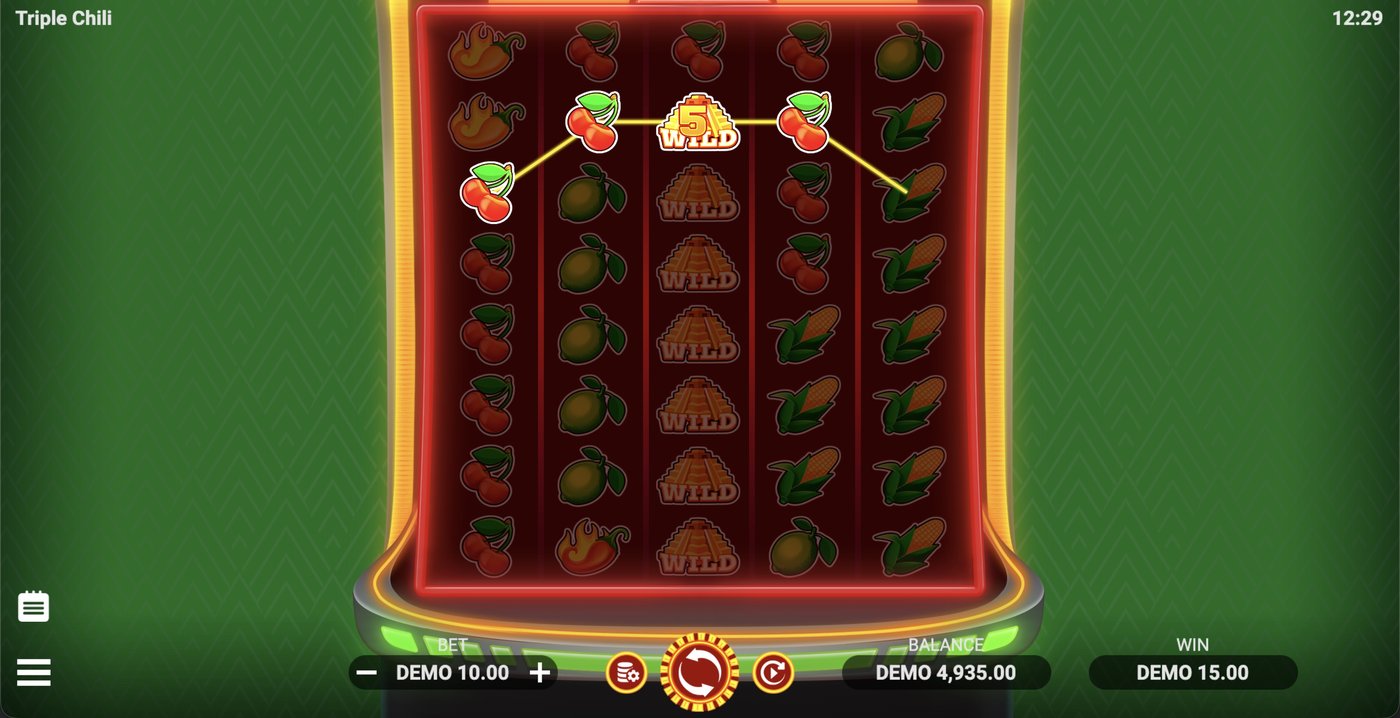 Triple Chili: image of winning