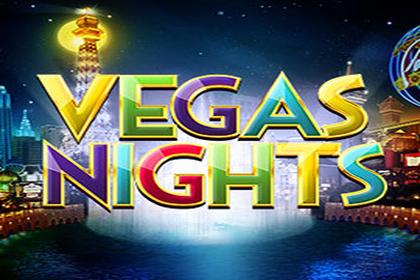 Vegas Nights Online Slot Logo