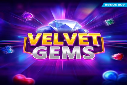 Velvet Gems Online Slot Logo