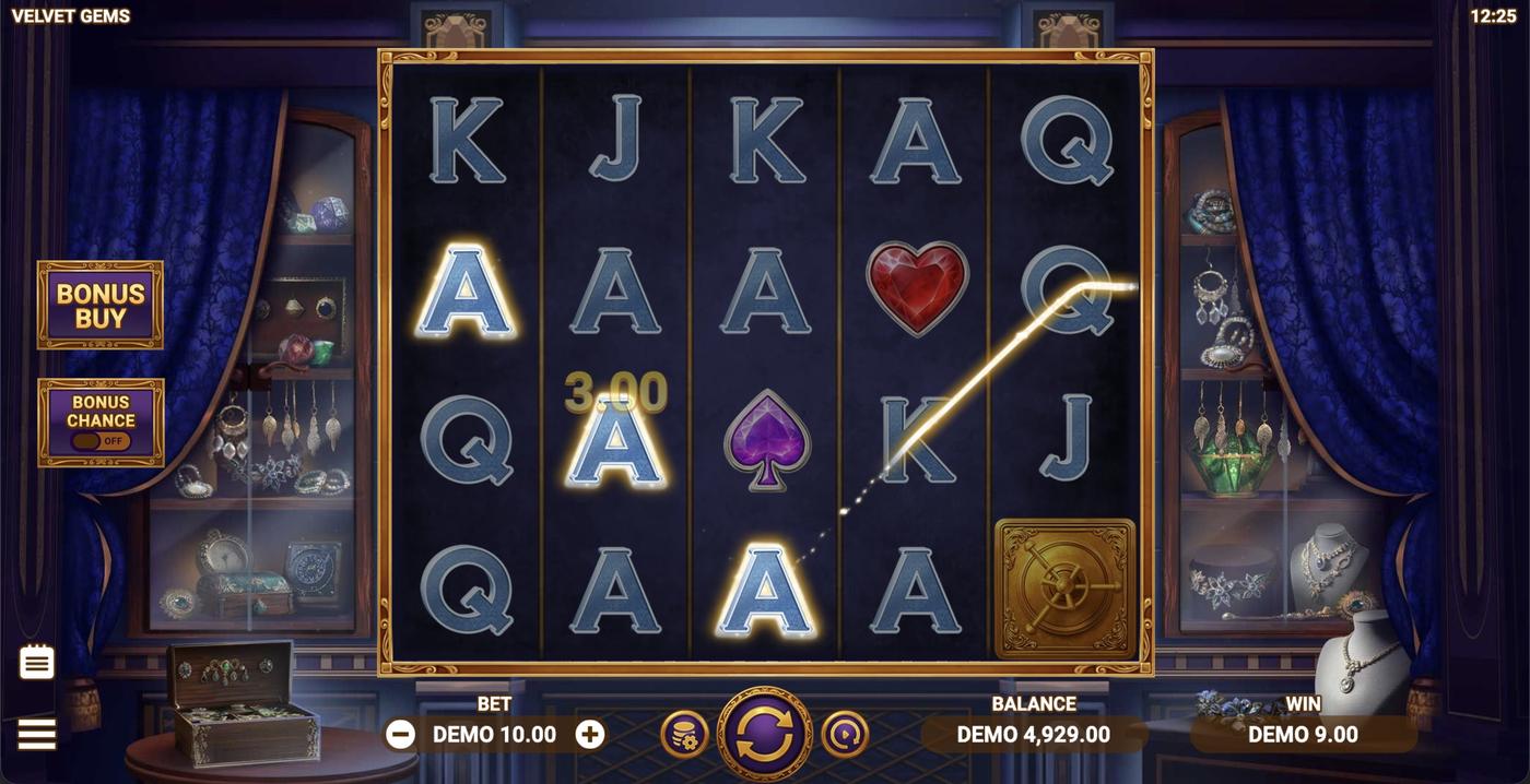 Velvet Gems: image of winning
