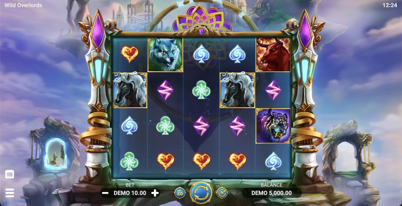Wild Overlords: image of main menu