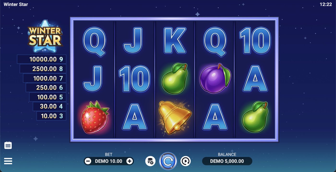 Winter Star: image of main menu