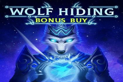 Wolf Hiding Bonus Buy Online Slot Logo