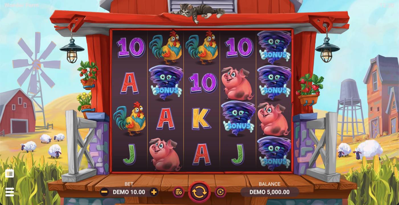 Wonder Farm: image of main menu