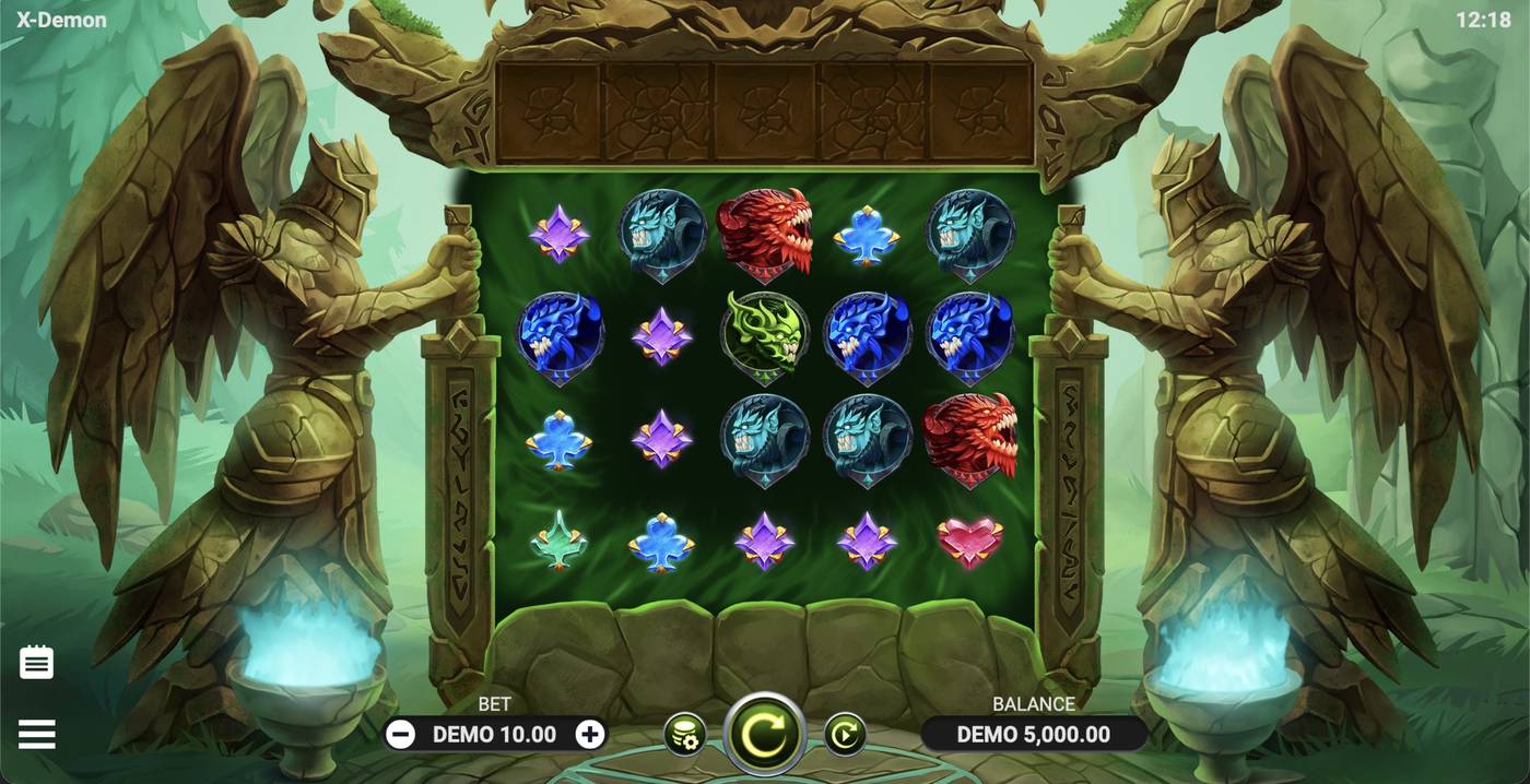 X-Demon: image of main menu