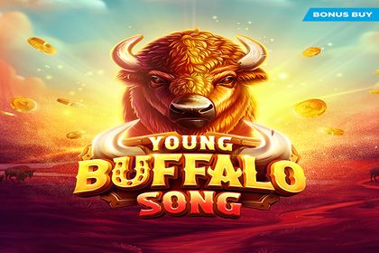 Young Buffalo Song Online Slot Logo