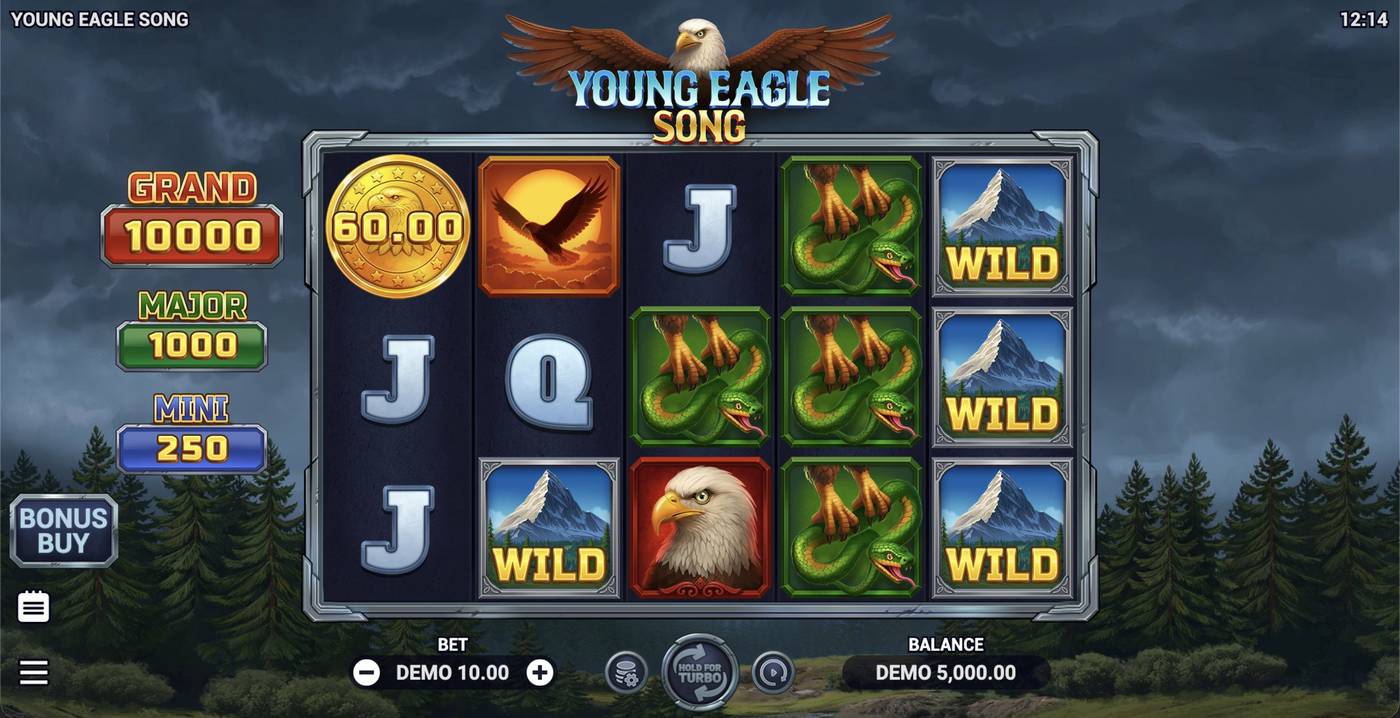 Young Eagle Song: image of main menu
